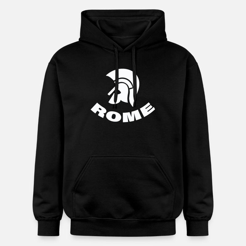 ROME - Sweat à capuche Softstyle® Gildan Unisexe - noir