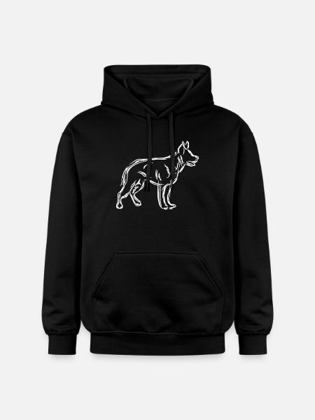 Sheepdog - Gildan Unisex Softstyle® Midweight Hoodie - black