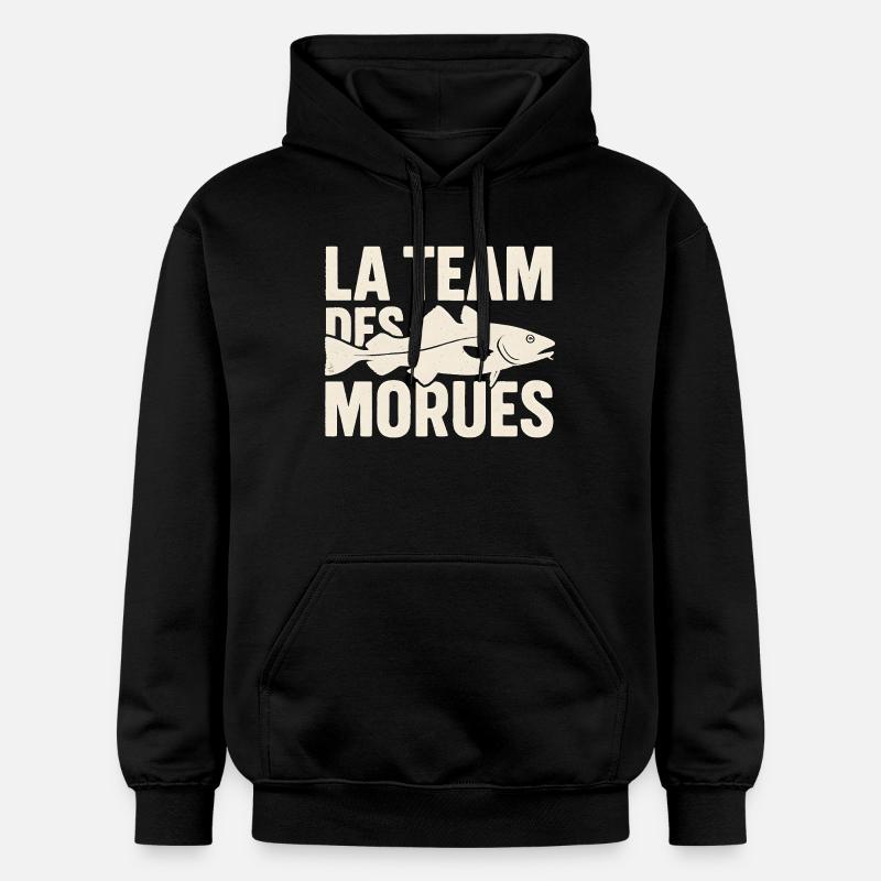 La Team Des Morues - Sweat à capuche Softstyle® Gildan Unisexe - noir