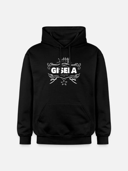 Gisela bébé - Sweat à capuche Softstyle® Gildan Unisexe - noir
