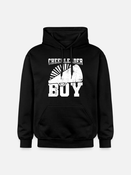 Cheerleader Boy - Gildan Unisex Softstyle® Midweight Hoodie - black
