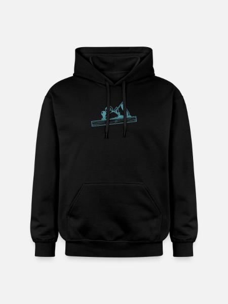 Conception de la raboteuse Schreiner - Sweat à capuche Softstyle® Gildan Unisexe - noir