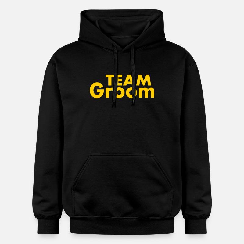 Team groom - Sweat à capuche Softstyle® Gildan Unisexe - noir