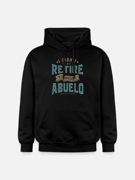 Professional Abuelo - Gildan Unisex Softstyle® Midweight Hoodie - black