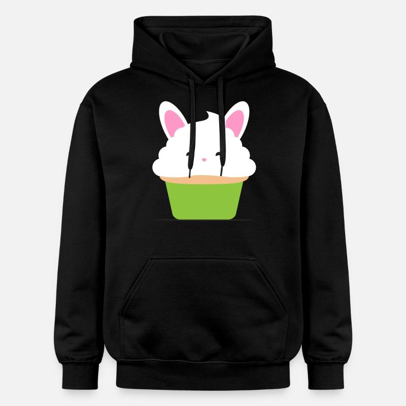 Cupcake, muffin, idée cadeau - Sweat à capuche Softstyle® Gildan Unisexe - noir