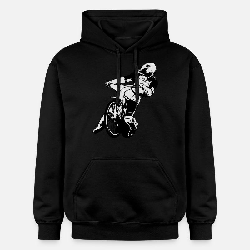 Speedway Racing - Sweat à capuche Softstyle® Gildan Unisexe - noir