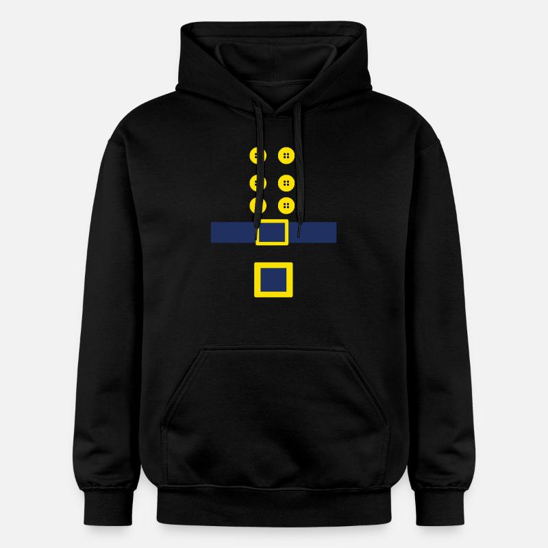 Costume de carnaval - Sweat à capuche Softstyle® Gildan Unisexe - noir