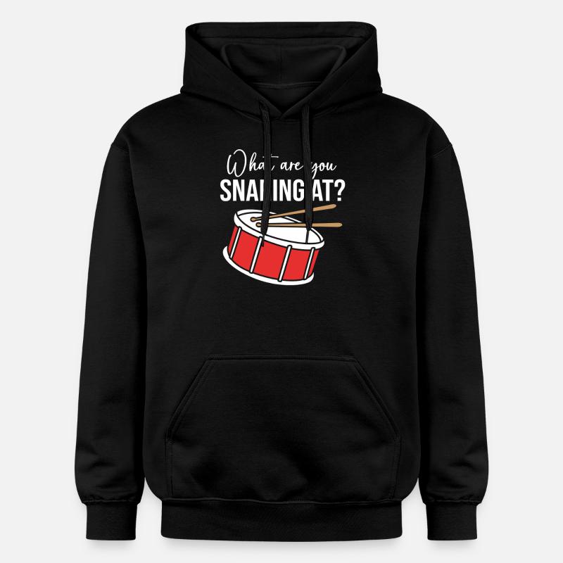 Tambours Tambours Baguettes - Sweat à capuche Softstyle® Gildan Unisexe - noir