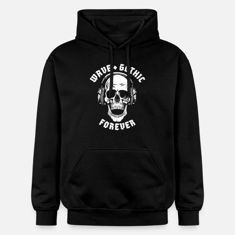VAGUE + GOTHIQUE FOREVER - Sweat à capuche Softstyle® Gildan Unisexe - noir