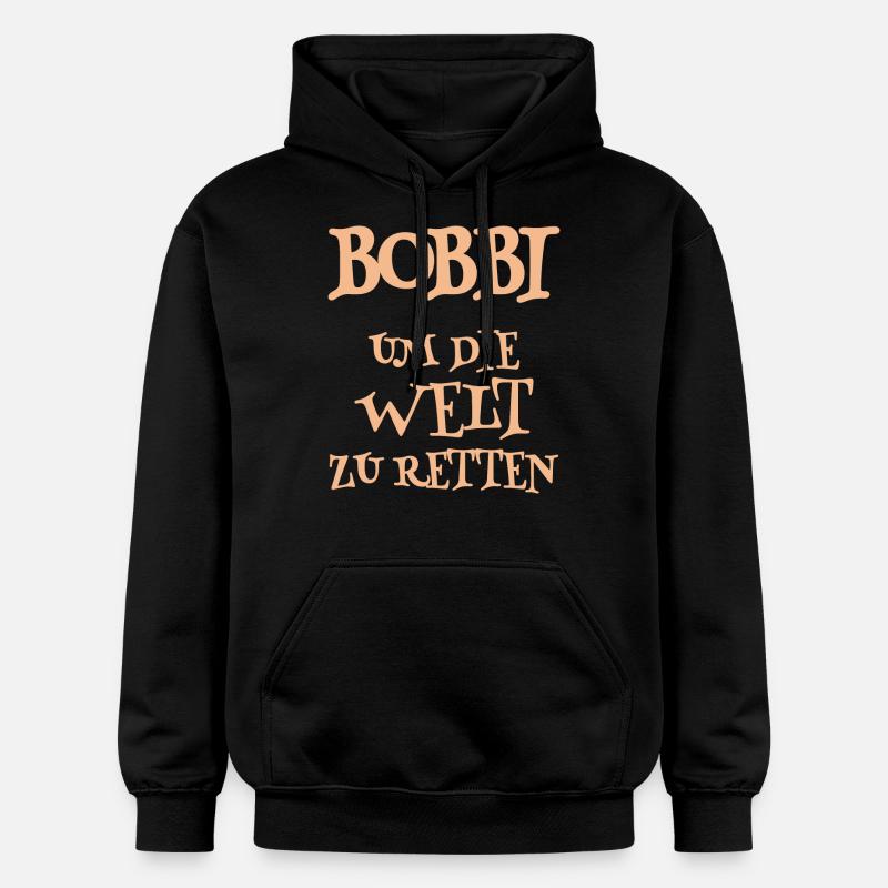Aide Bobbi - Sweat à capuche Softstyle® Gildan Unisexe - noir