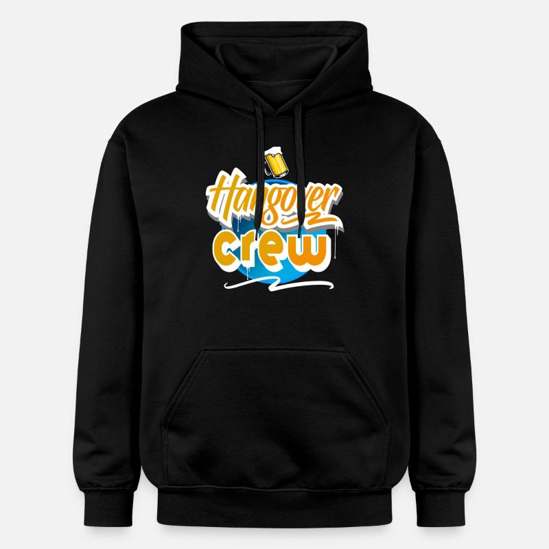 Équipe de gueule de bois - Sweat à capuche Softstyle® Gildan Unisexe - noir