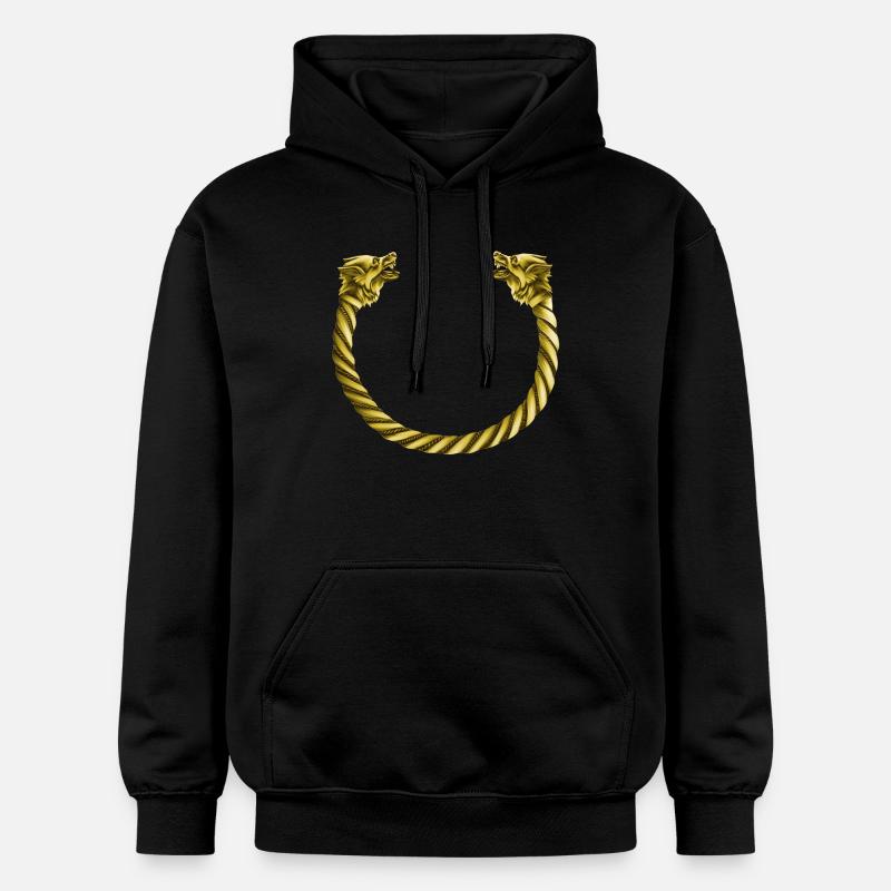 Vikings Bracelets - Sweat à capuche Softstyle® Gildan Unisexe - noir