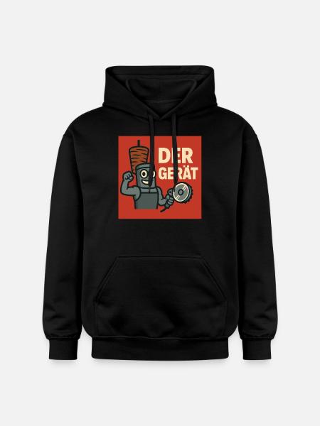 der gerät - Gildan Unisex Softstyle® Midweight Hoodie - Schwarz