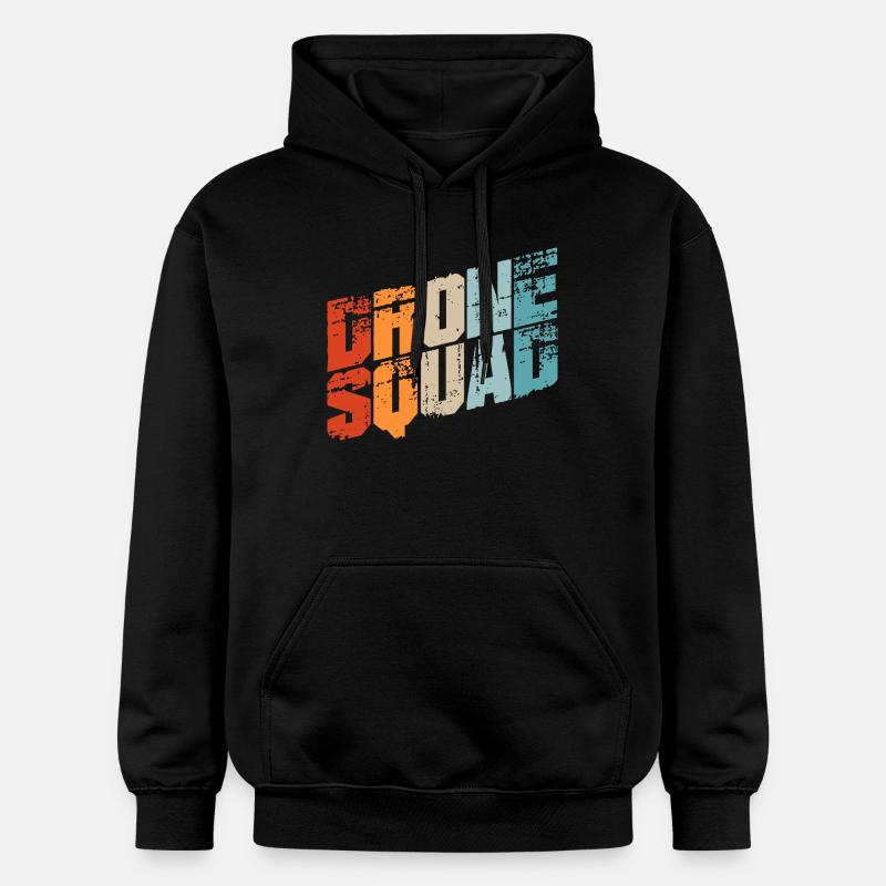 Drones / drones T-shirts / drones pilote - Sweat à capuche Softstyle® Gildan Unisexe - noir