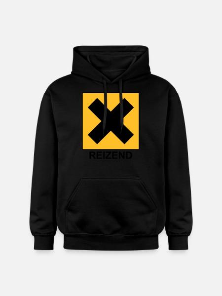 reizend - Gildan Unisex Softstyle® Midweight Hoodie - Schwarz