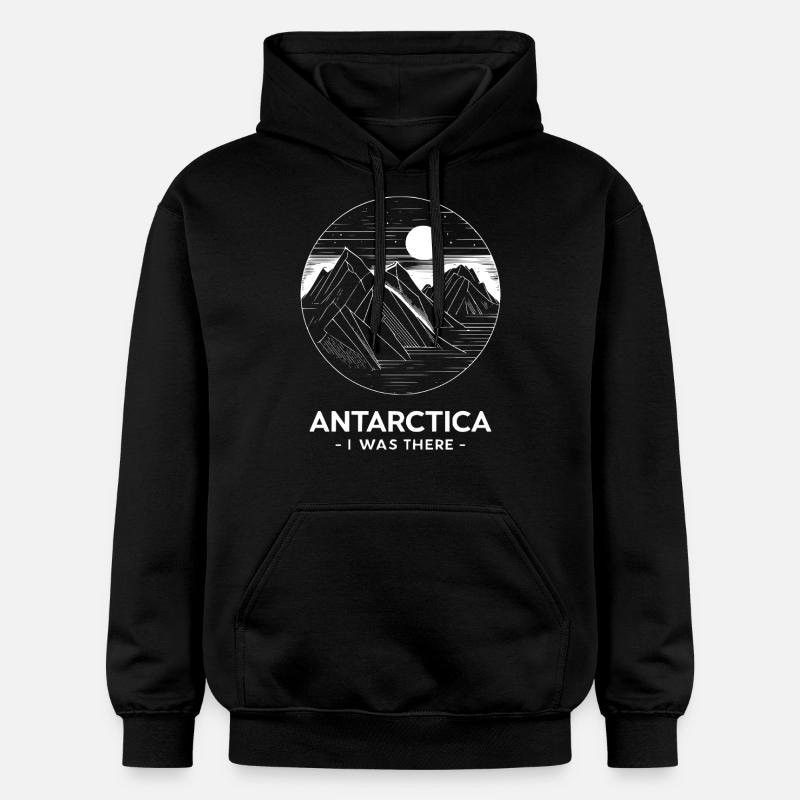 Antarctique - J’y étais - Sweat à capuche Softstyle® Gildan Unisexe - noir