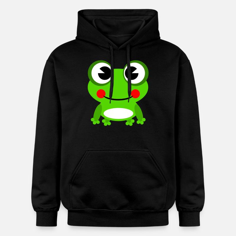 Frosch - Sweat à capuche Softstyle® Gildan Unisexe - noir