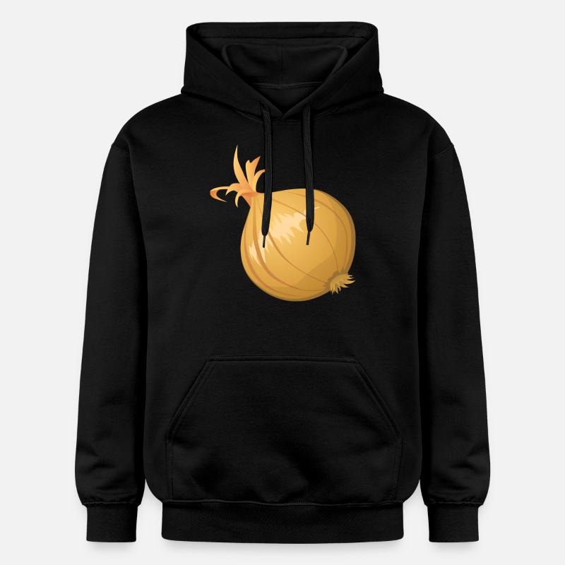 Oignons - Sweat à capuche Softstyle® Gildan Unisexe - noir