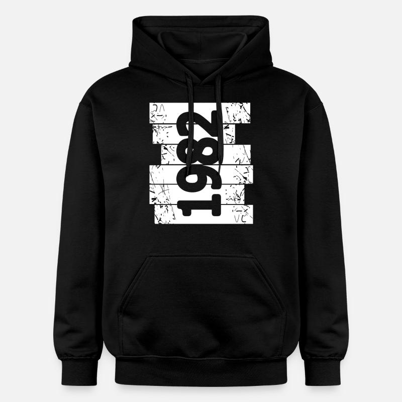 1982 - Sweat à capuche Softstyle® Gildan Unisexe - noir