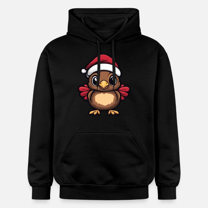 Truthan Noël mignon - Sweat à capuche Softstyle® Gildan Unisexe - noir