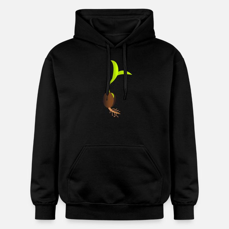 semis - Sweat à capuche Softstyle® Gildan Unisexe - noir