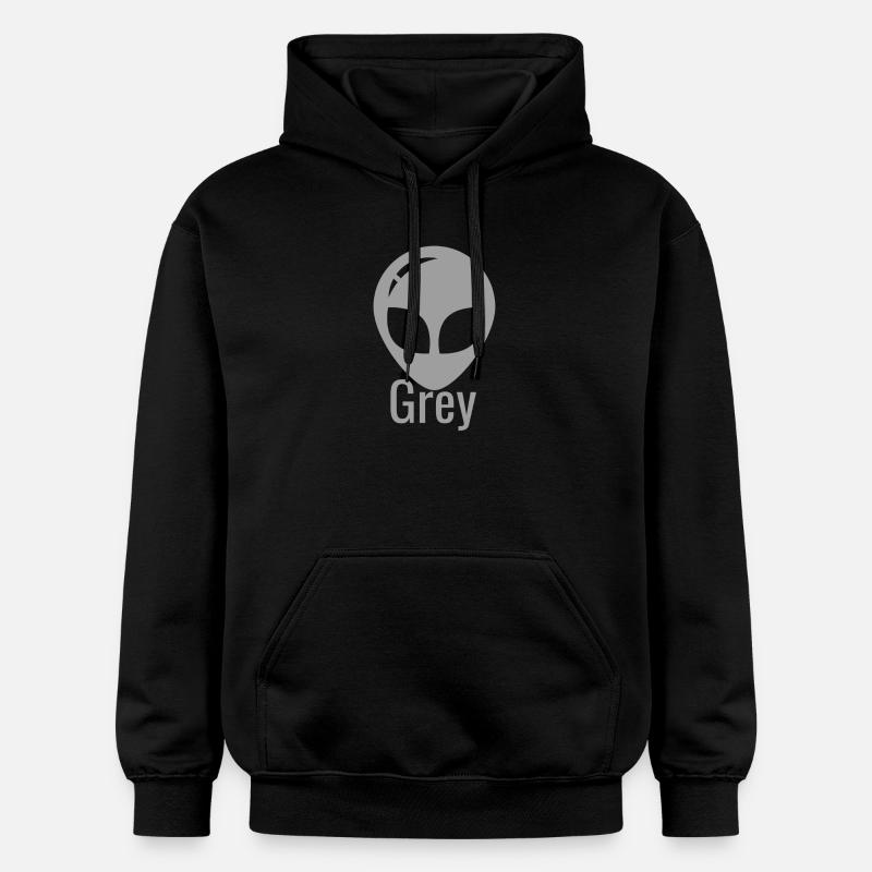 gris - Sweat à capuche Softstyle® Gildan Unisexe - noir