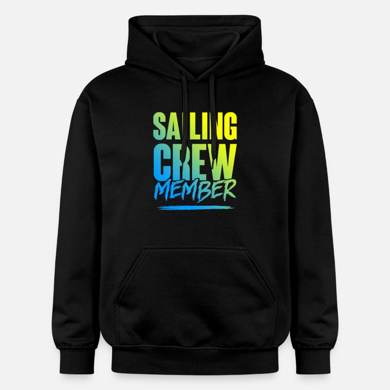 Équipage de navigation - Sweat à capuche Softstyle® Gildan Unisexe - noir