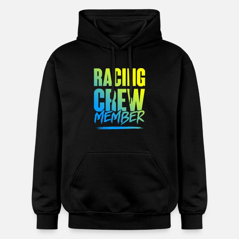 Équipage de course - Sweat à capuche Softstyle® Gildan Unisexe - noir