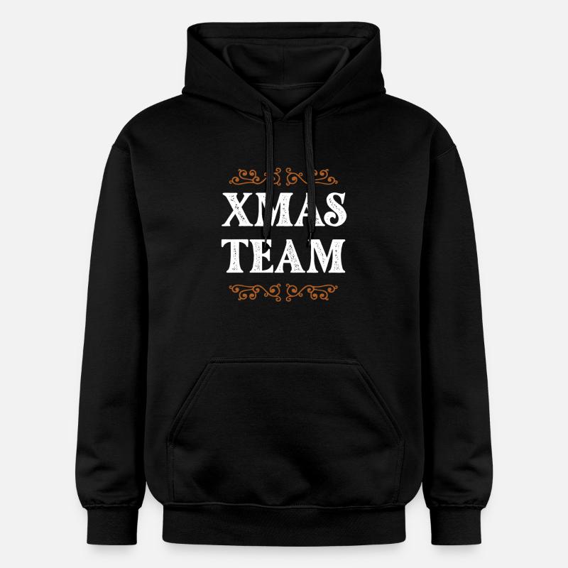 L’équipe de Noël - Sweat à capuche Softstyle® Gildan Unisexe - noir