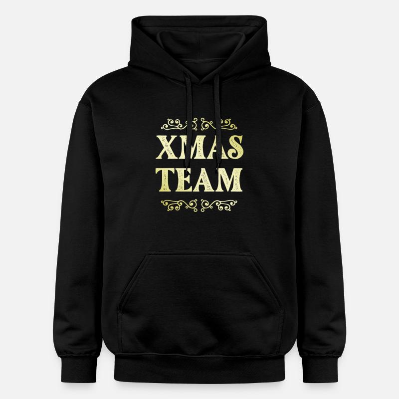 L’équipe de Noël - Sweat à capuche Softstyle® Gildan Unisexe - noir