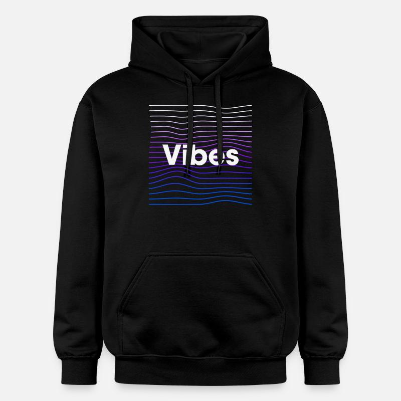 Vibes - Sweat à capuche Softstyle® Gildan Unisexe - noir