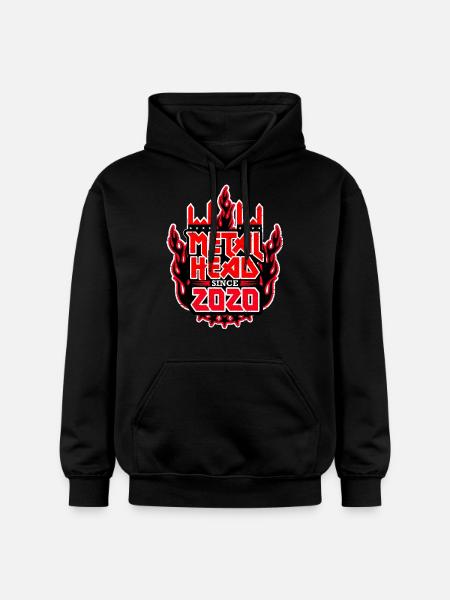 METALHEAD since 2020 - Gildan Unisex Softstyle® Midweight Hoodie - black