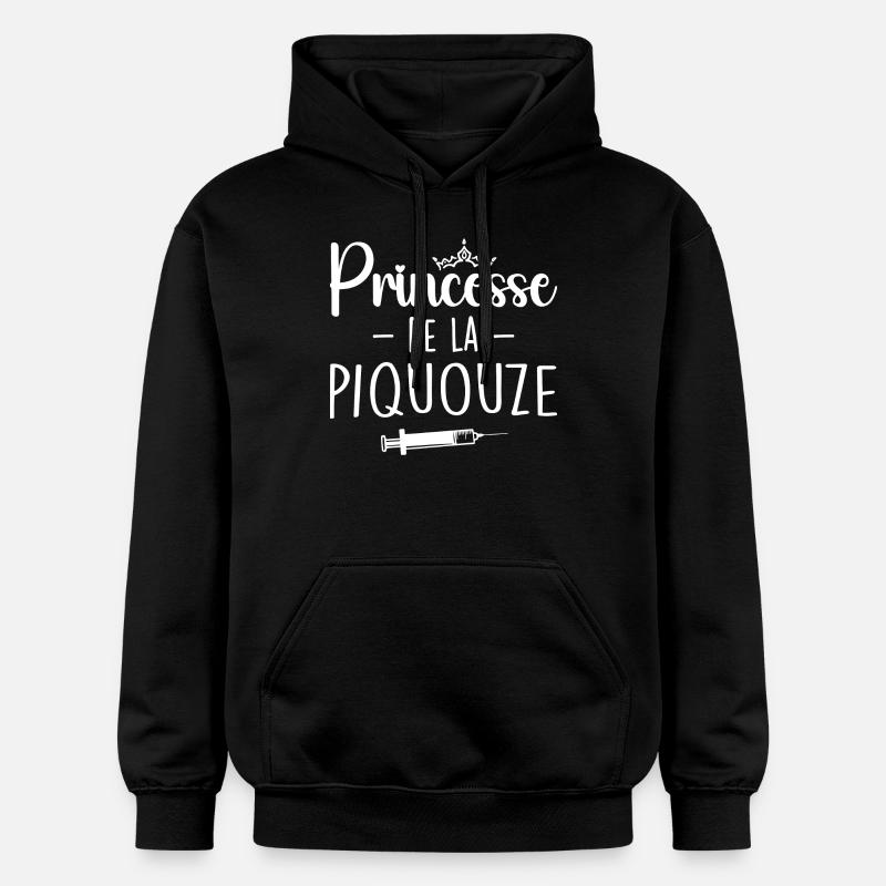 Princesse De La Piquouze - Sweat à capuche Softstyle® Gildan Unisexe - noir