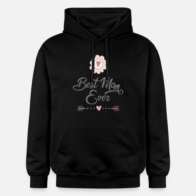 mère - Sweat à capuche Softstyle® Gildan Unisexe - noir