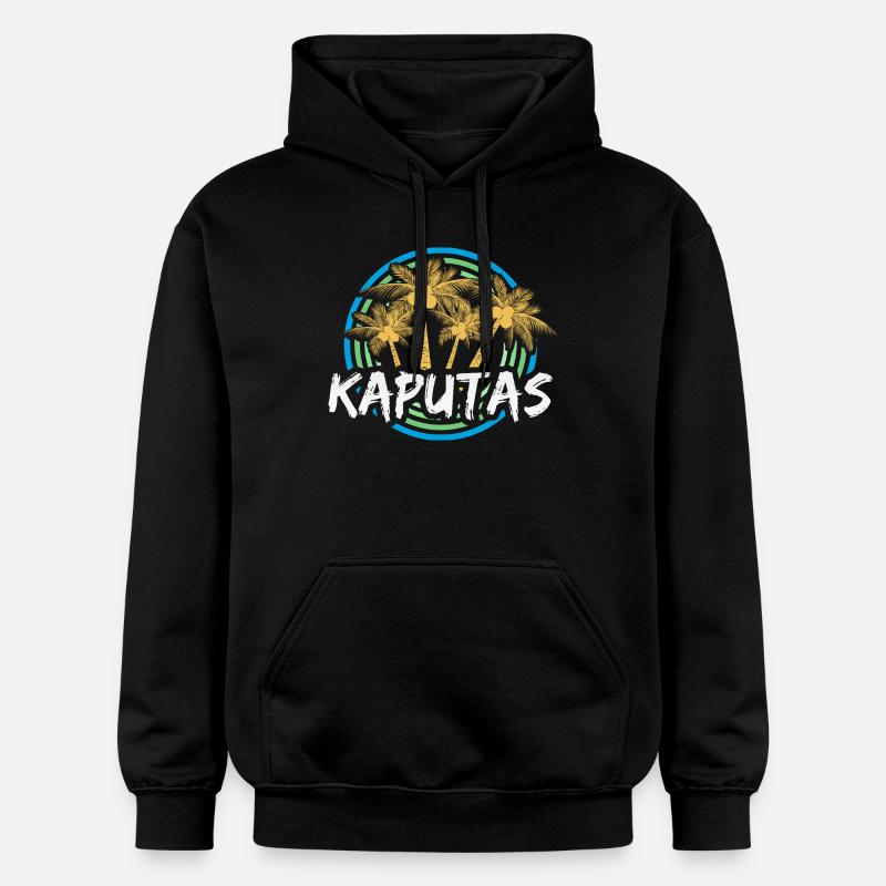 Kaputas comme jour férié - Sweat à capuche Softstyle® Gildan Unisexe - noir