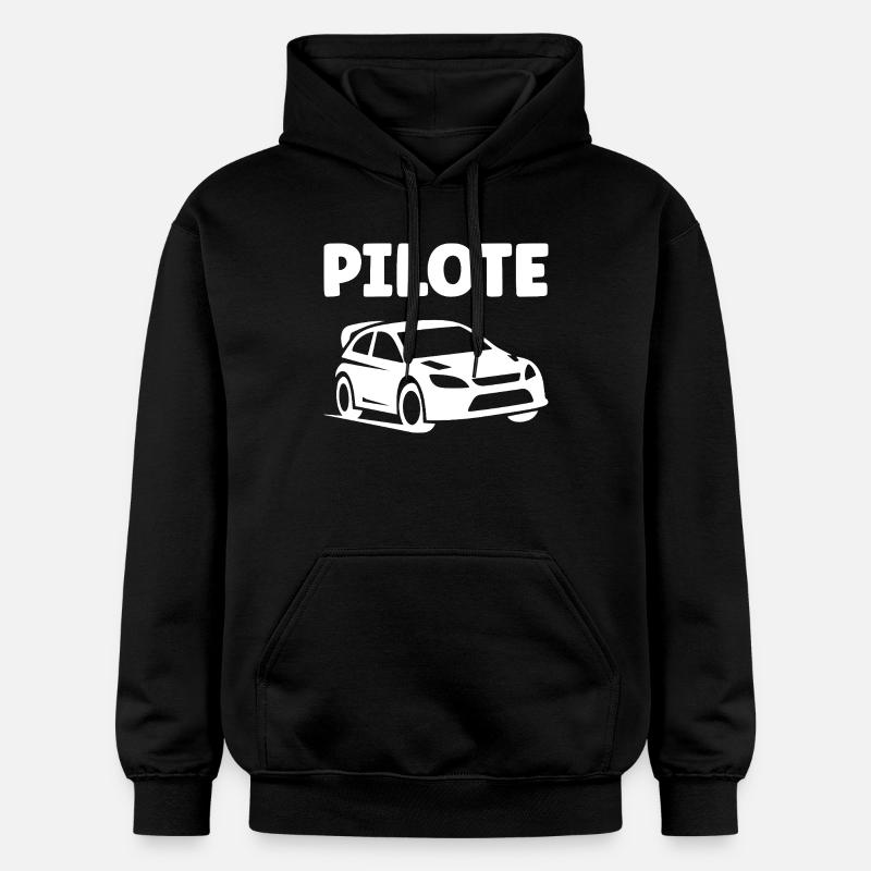 rallye - Sweat à capuche Softstyle® Gildan Unisexe - noir