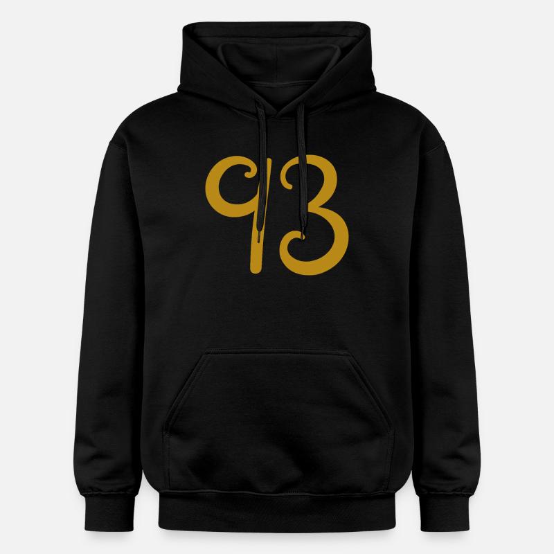 93 - Sweat à capuche Softstyle® Gildan Unisexe - noir