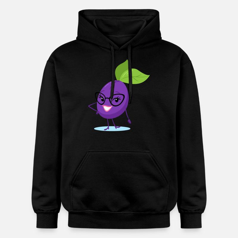 prune - Sweat à capuche Softstyle® Gildan Unisexe - noir