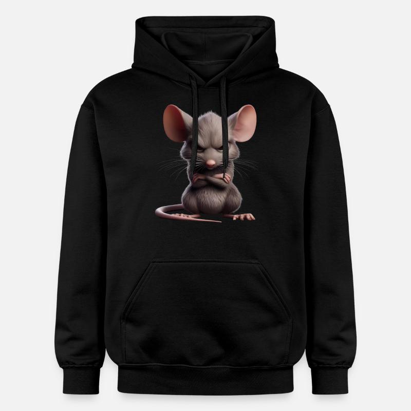 Rat grim 2 - Sweat à capuche Softstyle® Gildan Unisexe - noir