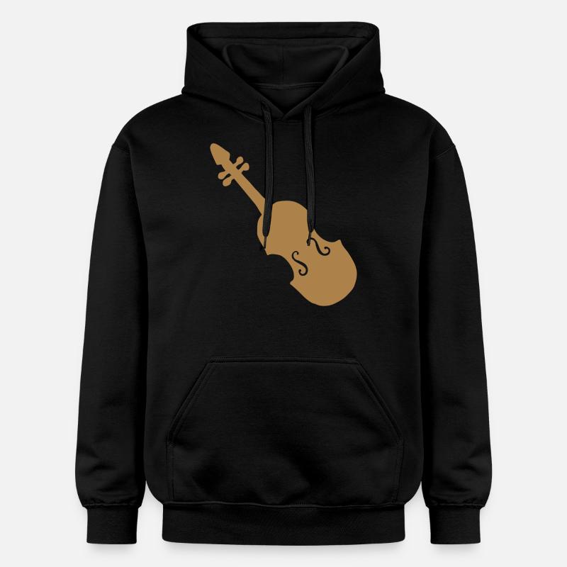 cadeau violon pour les musiciens - Sweat à capuche Softstyle® Gildan Unisexe - noir