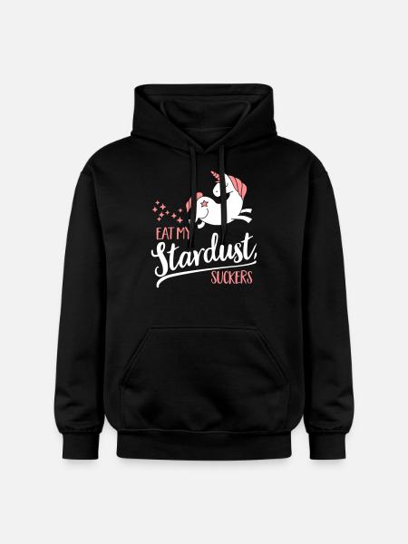 Eat my Stardust, Suckers - Gildan Unisex Softstyle® Midweight Hoodie - black