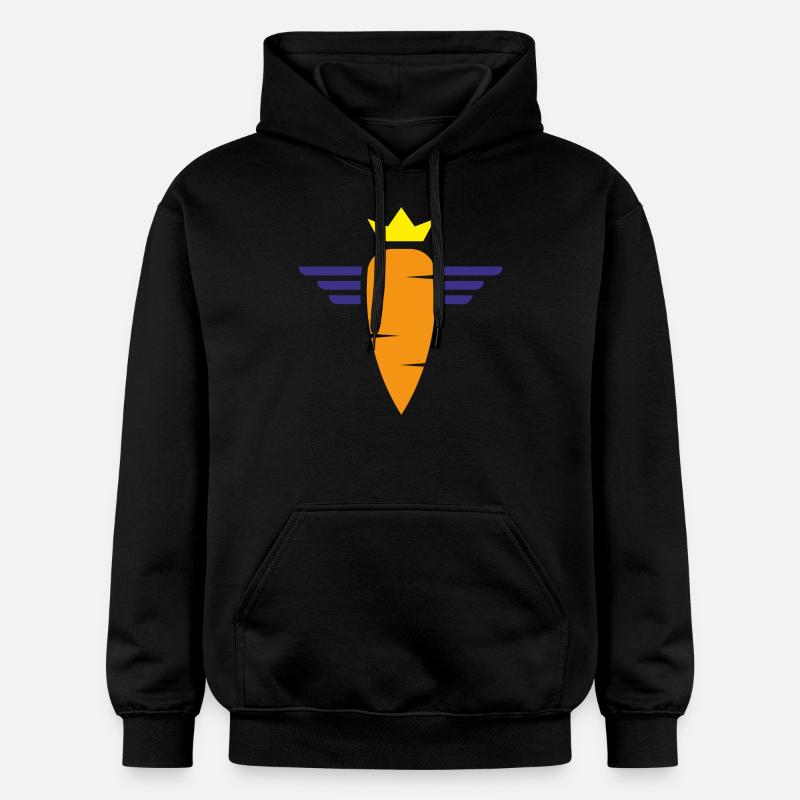 Carrot - Sweat à capuche Softstyle® Gildan Unisexe - noir