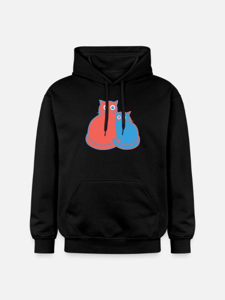 TiffUndToeff 03 06 - Gildan Unisex Softstyle® Midweight Hoodie - black