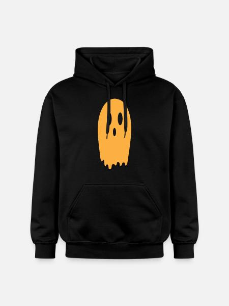Halloween Geist - Gildan Unisex Softstyle® Midweight Hoodie - Schwarz