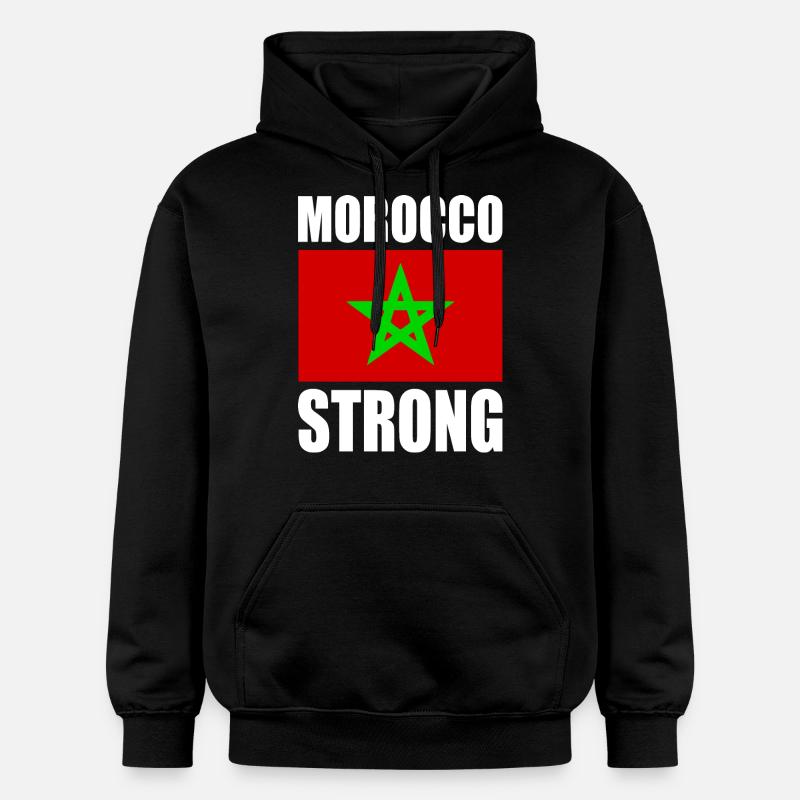 Maroc - Sweat à capuche Softstyle® Gildan Unisexe - noir