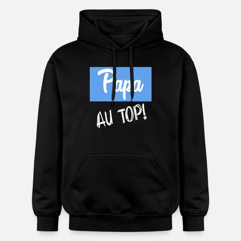 FÊTE DES PÈRES - Sweat à capuche Softstyle® Gildan Unisexe - noir