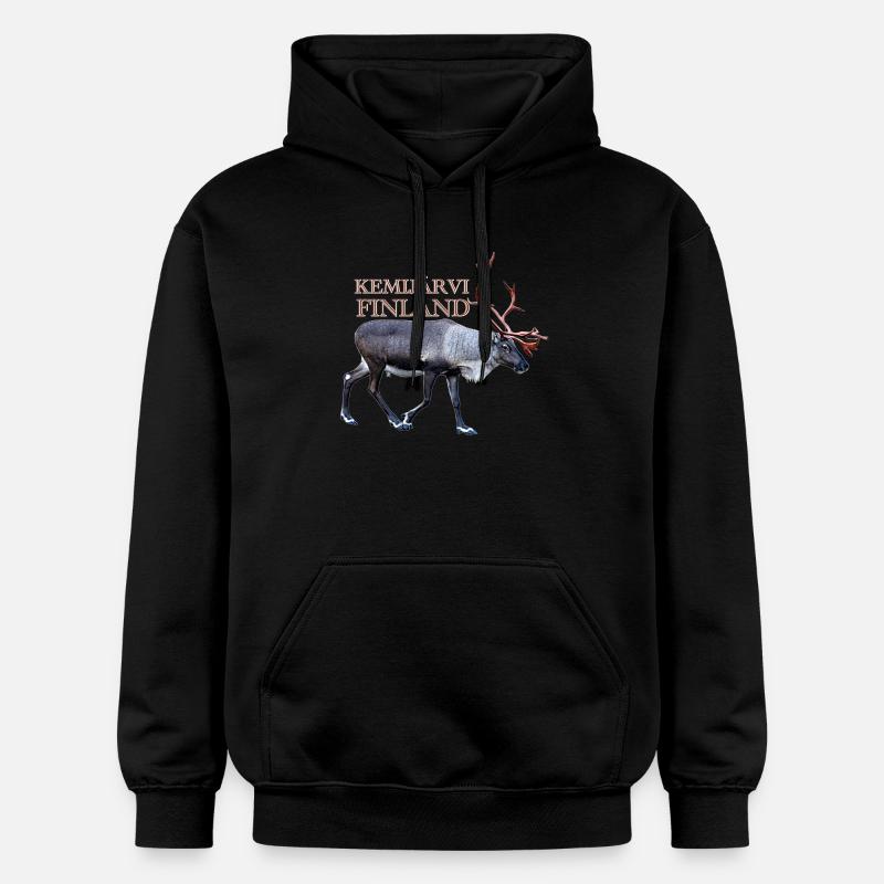 Déchet chimique - Sweat à capuche Softstyle® Gildan Unisexe - noir