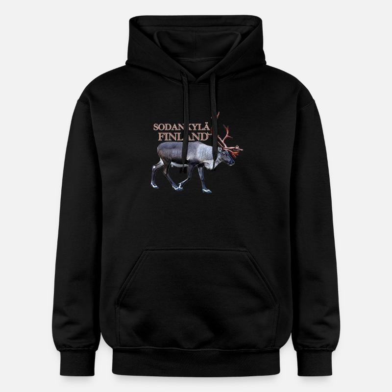 Sodankyla - Sweat à capuche Softstyle® Gildan Unisexe - noir