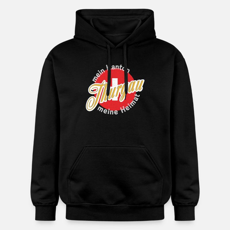 Cadeau My Home Thurgau - Sweat à capuche Softstyle® Gildan Unisexe - noir