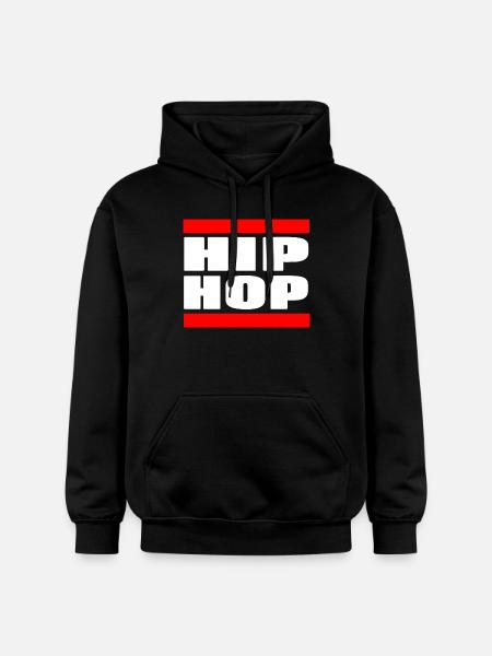 Beat Flow Culture Urban Sound Expression - Gildan Unisex Softstyle® Midweight Hoodie - black